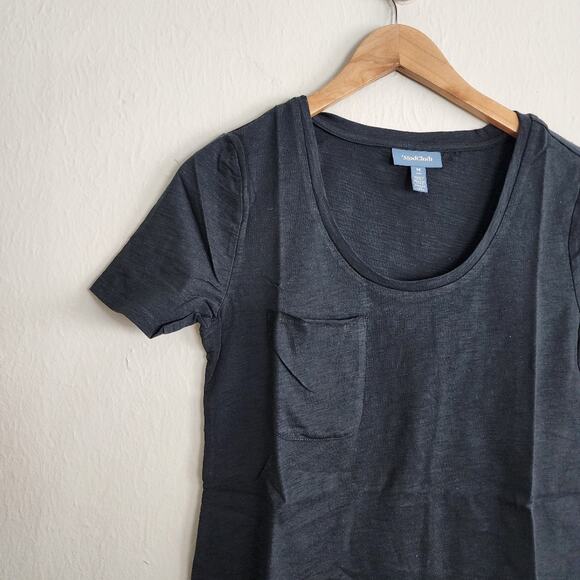 NEW Modcloth Endless Possibilities Pocket Short Sleeve T-Shirt Top Black - Picture 6 of 9